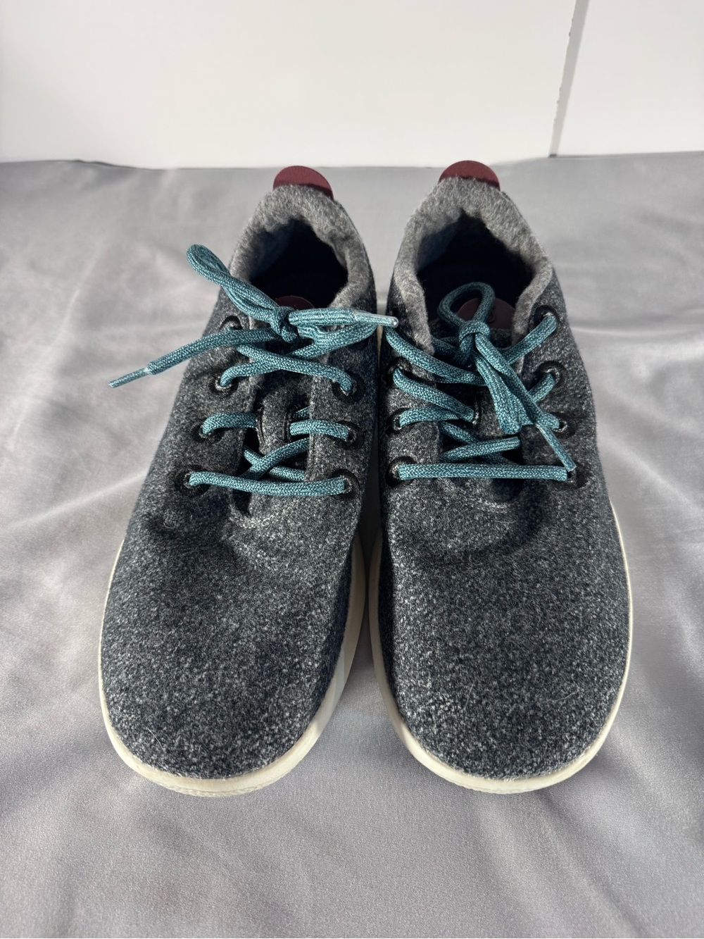 Allbirds Wool Runner Sneakers Men’s Size 9 Dark Gray Teal Merino Sustainable